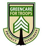 Greencare For Troops - Project Evergreen Logo