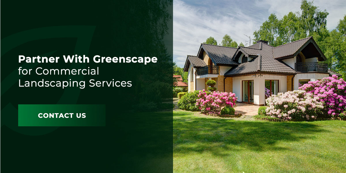 Partner With Greenscape For Commercial Landscaping Services Graphic